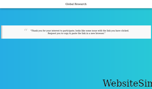 globalresearchstudy.com Screenshot