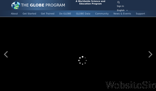 globe.gov Screenshot