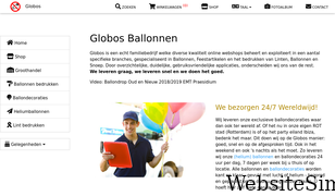 globos.nl Screenshot