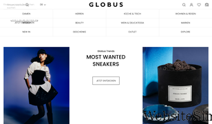 globus.ch Screenshot