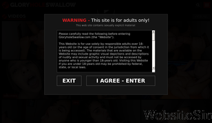 gloryholeswallow.com Screenshot