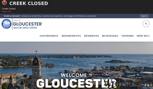 gloucester-ma.gov Screenshot