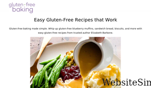 glutenfreebaking.com Screenshot