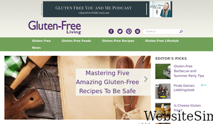 glutenfreeliving.com Screenshot