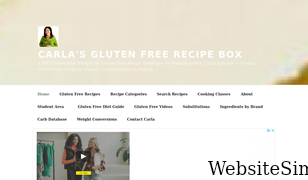 glutenfreerecipebox.com Screenshot