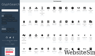 glyphsearch.com Screenshot