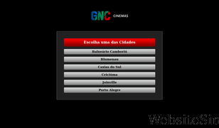 gnccinemas.com.br Screenshot
