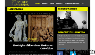 gnosticwarrior.com Screenshot