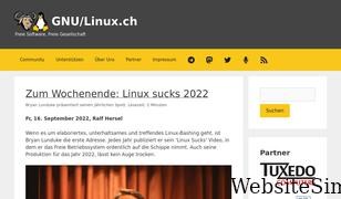 gnulinux.ch Screenshot