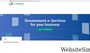 gobusiness.gov.sg Screenshot