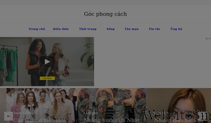 gocphongcach.com Screenshot