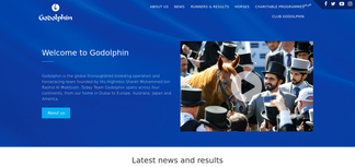 godolphin.com Screenshot