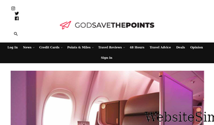 godsavethepoints.com Screenshot