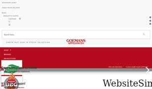 goemans.com Screenshot