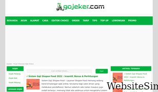 gojeker.com Screenshot