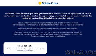 goldencross.com.br Screenshot