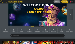 goldenstar-casino.com Screenshot