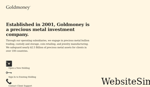 goldmoney.com Screenshot
