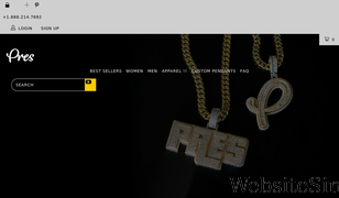 goldpresidents.com Screenshot