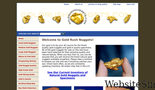 goldrushnuggets.com Screenshot