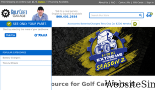 golfcartgarage.com Screenshot