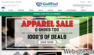 golfetail.com Screenshot
