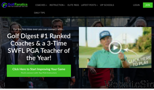 golffanatics.com Screenshot