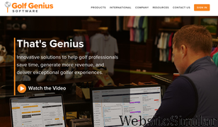 golfgenius.com Screenshot