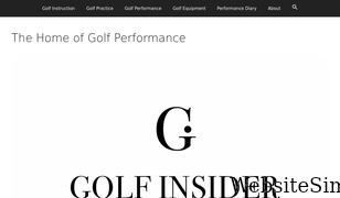 golfinsideruk.com Screenshot