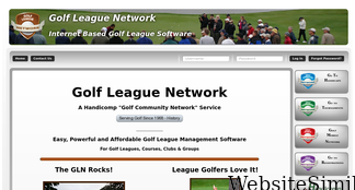 golfleaguenetwork.com Screenshot