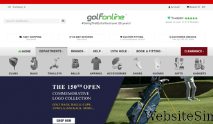 golfonline.co.uk Screenshot