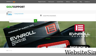 golfsupport.com Screenshot