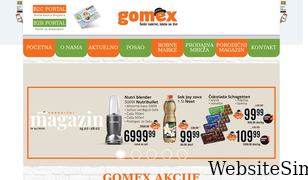 gomex.rs Screenshot
