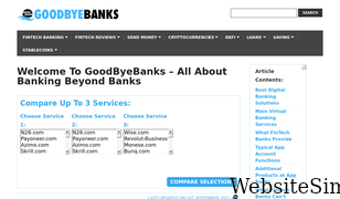 goodbyebanks.com Screenshot