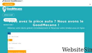 goodmecano.com Screenshot