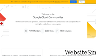 googlecloudcommunity.com Screenshot