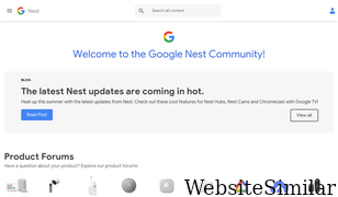 googlenestcommunity.com Screenshot
