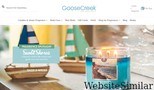 goosecreekcandle.com Screenshot