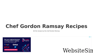 gordon-ramsay-recipes.com Screenshot