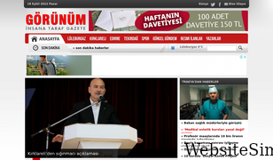 gorunumgazetesi.com.tr Screenshot
