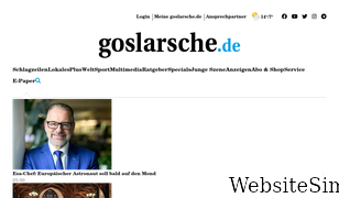 goslarsche.de Screenshot
