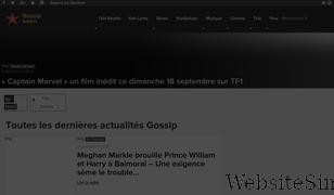 gossip-addict.com Screenshot