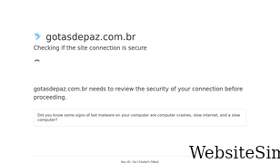gotasdepaz.com.br Screenshot