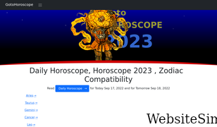 gotohoroscope.com Screenshot