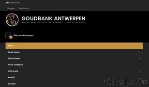 goudbank-antwerpen.com Screenshot