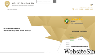 goudstandaard.com Screenshot