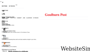 goulburnpost.com.au Screenshot