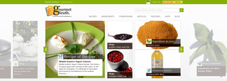 gourmetsleuth.com Screenshot