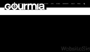 gourmia.com Screenshot
