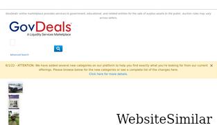 govdeals.com Screenshot